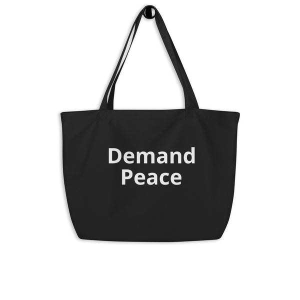 Peace Out Toxins Canvas Tote | Love Peace Organic
